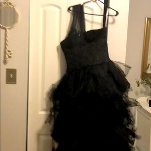 Women’s size 8, black evening gown from JJ’s House
